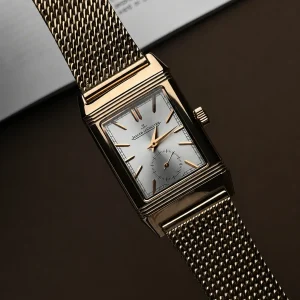 JC White Dial Golden Bracelet